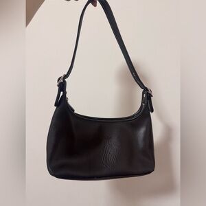 Coach vintage leather dark brown Leather Shoulder Bag